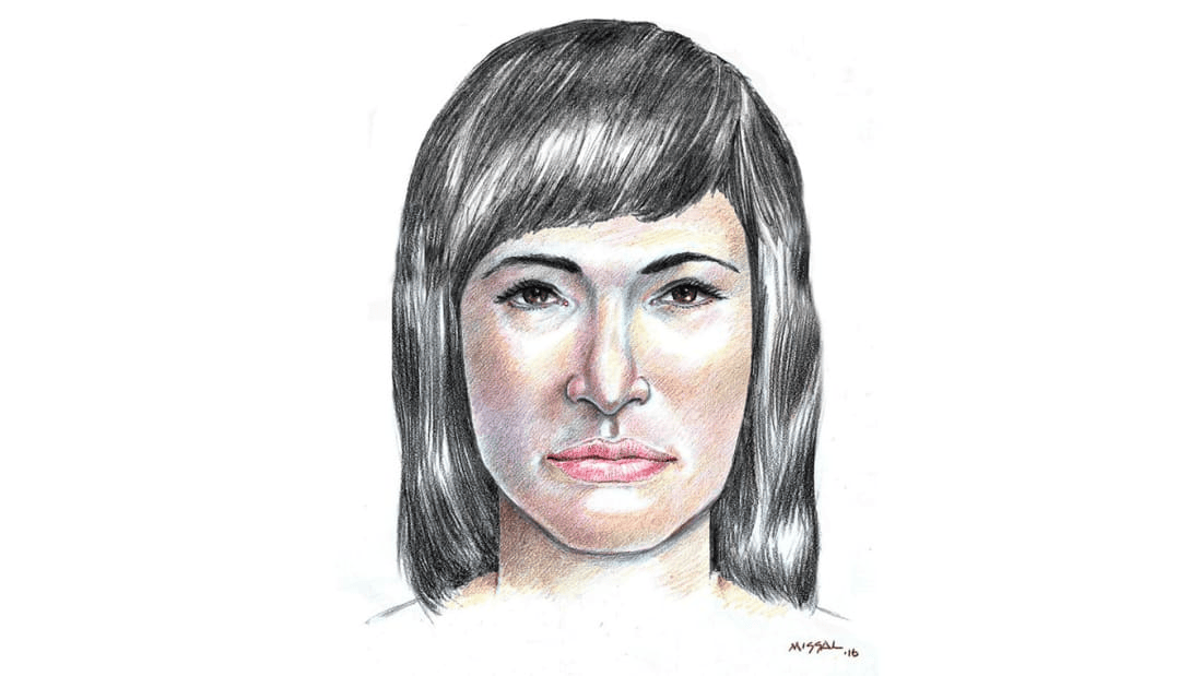 Sketch of the Isdal Woman