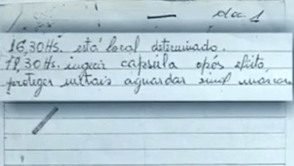 The Lead Masks Case (1966): A Chilling Discovery on a Lonely Hill 3 The Cryptic Note Found from the Belongings of The Lead Mask Case Victims, Source: Medium