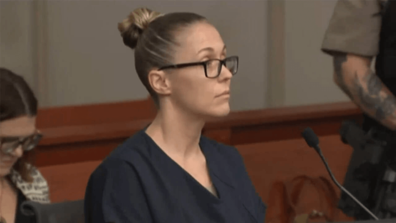 Jennifer Gledhill during a court appearance on February 28, 2025, Source: Court TV