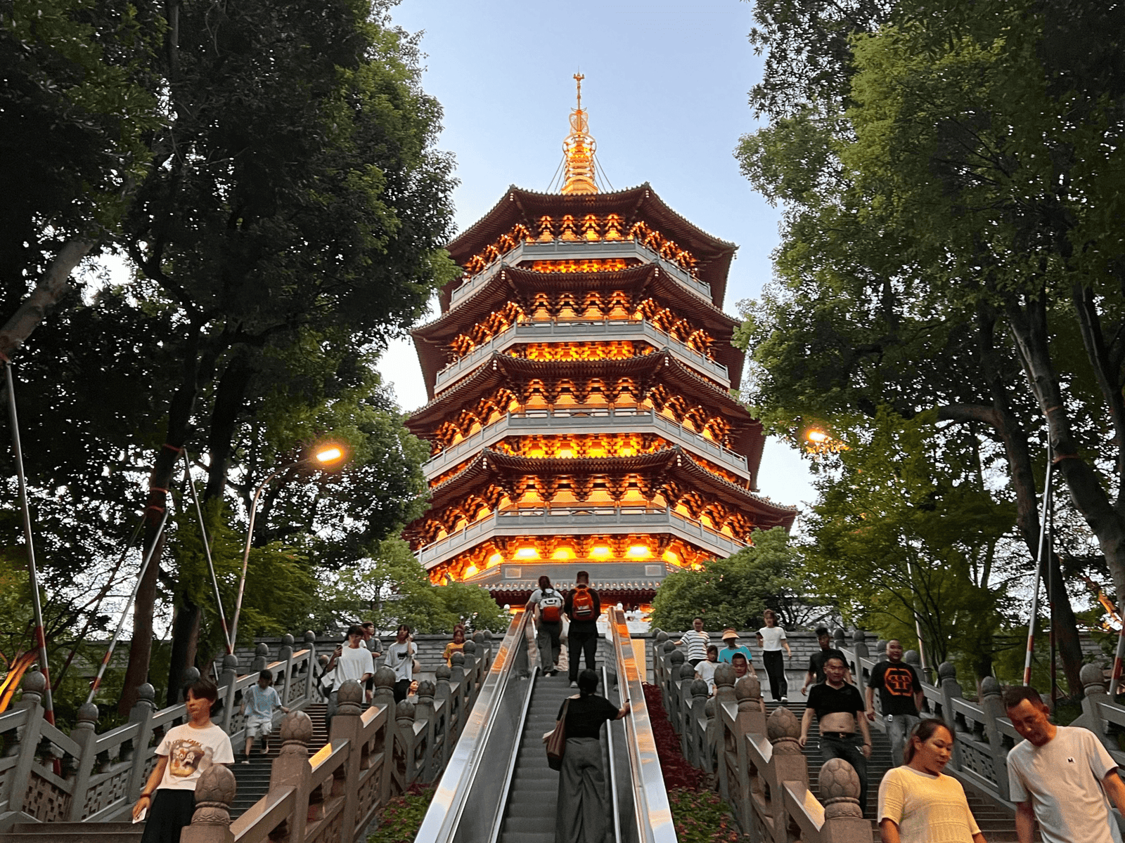 Leifeng Pagoda, Hangzhou, Source: Reddit