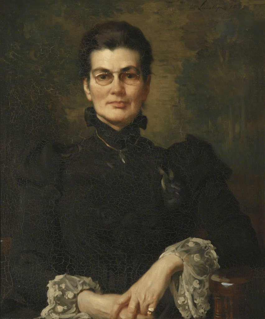 Charlotte Anne Elizabeth Moberly, by Samuel Henry William Llewellyn St Hugh’s College University Of Oxford