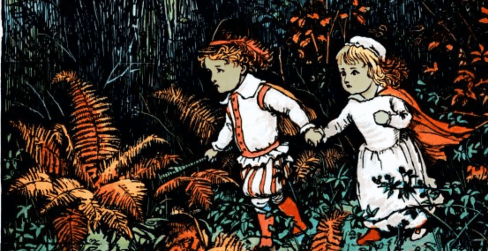 The Mysterious Green Children of Woolpit 2 Illustration of the Mysterious Green Children of Woolpit