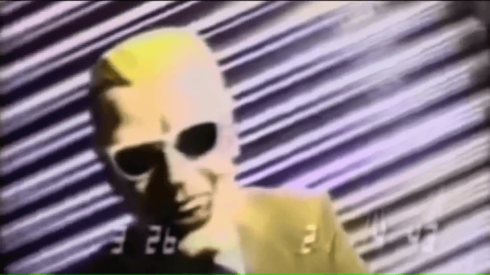 Max Headroom Mask Figure Seen During TV Hijacking, Source: WGN